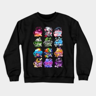 Pride Flag Teacup Collection Crewneck Sweatshirt